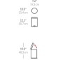 Simplehuman Poubelles - Poubelle 4.5 l, blanc CW1853CB