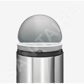 Simplehuman Poubelles - Poubelle 6 l, inox brossé CW1834CB