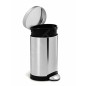 Simplehuman Poubelles - Poubelle 6 l, inox brossé CW1834CB
