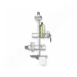 Simplehuman Accessoires de salle de bains - Tablette pour douche Caddy Plus, réglable, inox BT1099