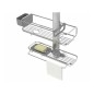 Simplehuman Accessoires de salle de bains - Tablette pour douche Caddy Plus, réglable, inox BT1099