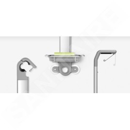 Simplehuman Accessoires de salle de bains - Tablette pour douche Caddy Plus, réglable, inox BT1099
