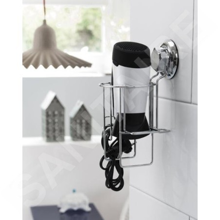 Compactor Bestlock - Support sèche-cheveux, chrome RAN4687