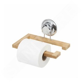 Compactor Bestlock - Porte-rouleau de papier toilette, bambou/ chrome RAN5804