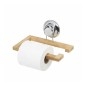 Compactor Bestlock - Porte-rouleau de papier toilette, bambou/ chrome RAN5804