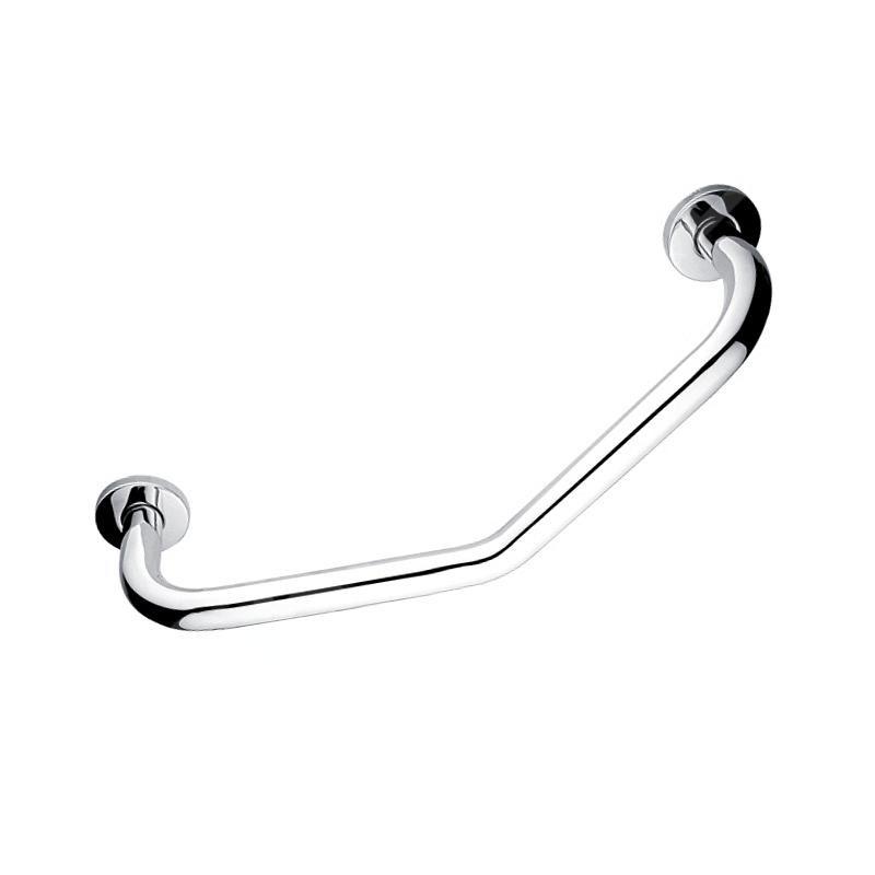 Nimco Poignées - Main courante, cassée, 610x330 mm, acier inoxydable BM 7035L-V-18