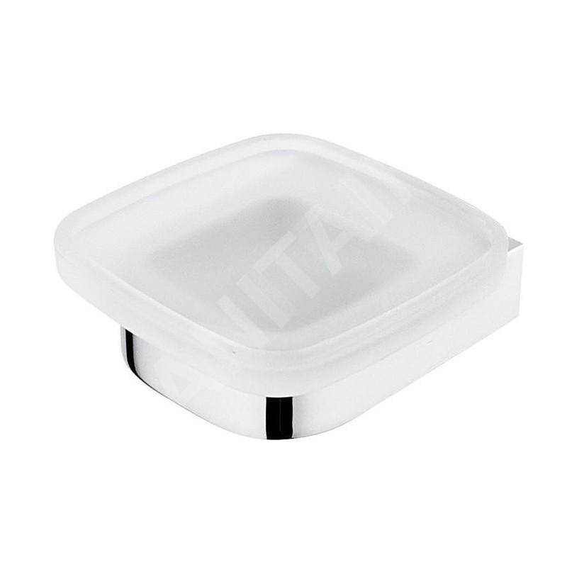 Nimco Nikau - Porte-savon, verre mat / chrome NK 30059C-26