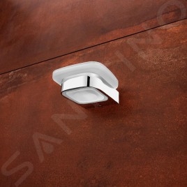 Nimco Nikau - Porte-savon, verre mat / chrome NK 30059C-26