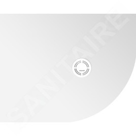 Polysan Flexia - Receveur de douche, 1000x800 mm, possibilité de modifier les dimensions, blanc 91241
