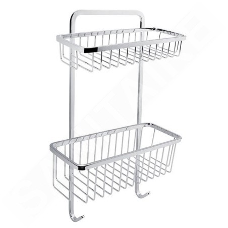 Nimco Open - Etagère en fil, 300x126x455 mm, chromé OP 123D-26