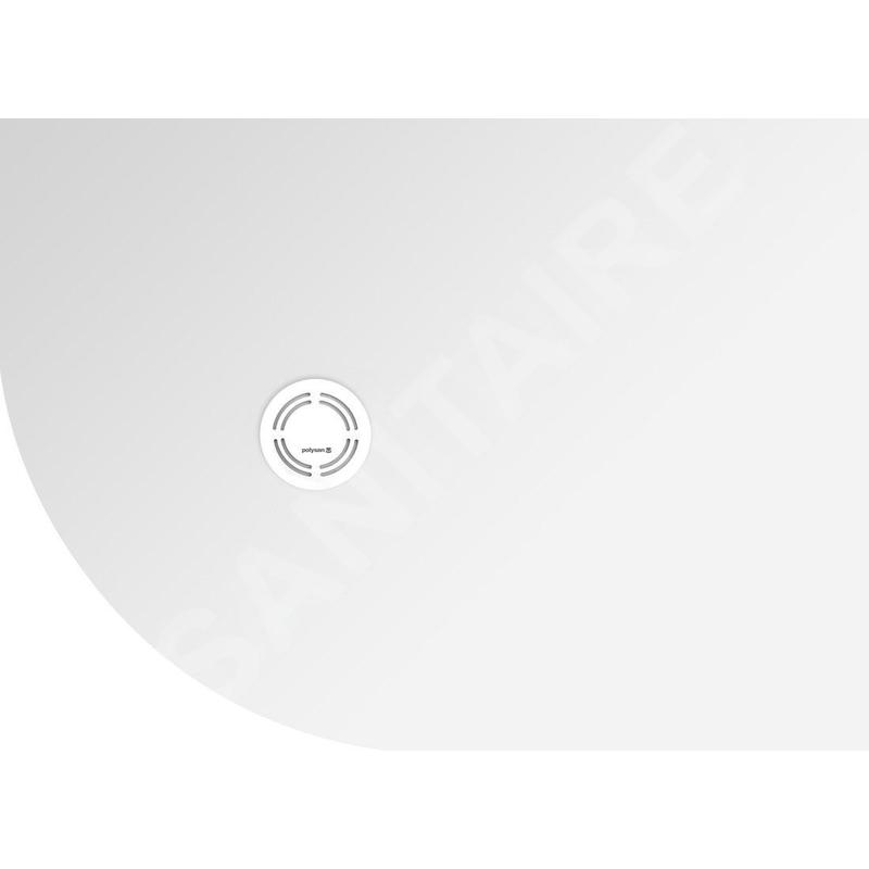Polysan Flexia - Receveur de douche, 1100x800 mm, possibilité de modifier les dimensions, blanc 91271 Polysan Flexia - Receveur de douche, 1100x800 mm, possibilité de modifier les dimensions, blanc 91271