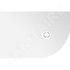 Polysan Flexia - Receveur de douche, 1200x800 mm, possibilité de modifier les dimensions, blanc 91281