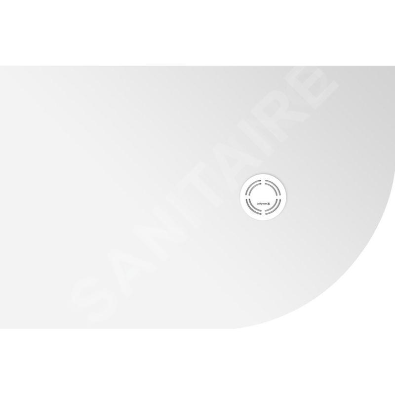 Polysan Flexia - Receveur de douche, 1200x800 mm, possibilité de modifier les dimensions, blanc 91281 Polysan Flexia - Receveur de douche, 1200x800 mm, possibilité de modifier les dimensions, blanc 91281