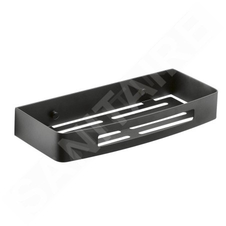 Sapho Gedy Smart - Étagère de douche, longueur 300 mm, noir mat 241714