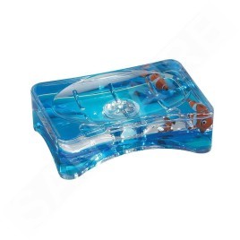 Aqualine Pyxis - Boîte à savon Nemo pour se tenir debout, bleu PY1189