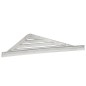 Aqualine Accessoires - Tablette d'angle, transparente FL80