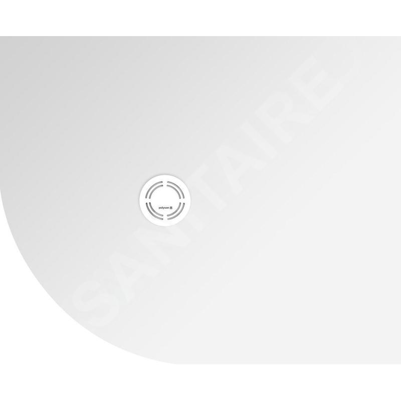 Polysan Flexia - Receveur de douche, 1100x900 mm, possibilité de modifier les dimensions, blanc 91361 Polysan Flexia - Receveur de douche, 1100x900 mm, possibilité de modifier les dimensions, blanc 91361