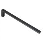 Keuco Edition 11 - Porte-serviettes, longueur 340 mm, chrome noir 11122130000