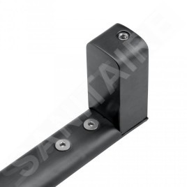 Keuco Edition 400 - Porte-serviettes, longueur 340 mm, chrome noir 11522130000