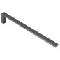 Keuco Edition 11 - Porte-serviettes, longueur 450 mm, chrome noir 11120130000