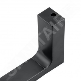 Keuco Edition 11 - Porte-serviettes, longueur 450 mm, chrome noir 11120130000