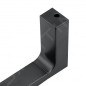 Keuco Edition 11 - Porte-serviettes, longueur 450 mm, chrome noir 11120130000