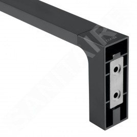 Keuco Edition 11 - Porte-serviettes, longueur 450 mm, chrome noir 11120130000