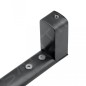 Keuco Edition 400 - Porte-serviettes, longueur 450 mm, chrome noir 11520130000