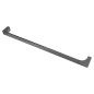 Keuco Edition 11 - Porte-serviettes, longueur 600 mm, chrome noir 11101130600