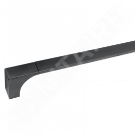 Keuco Edition 11 - Porte-serviettes, longueur 600 mm, chrome noir 11101130600