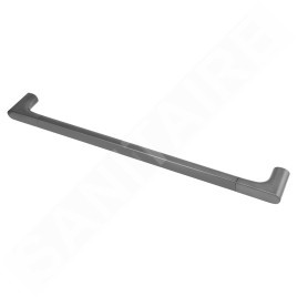Keuco Edition 400 - Porte-serviettes, longueur 600 mm, chrome noir 11501130600