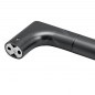Keuco Edition 400 - Porte-serviettes, longueur 600 mm, chrome noir 11501130600