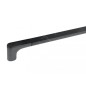 Keuco Edition 400 - Porte-serviettes, longueur 800 mm, chrome noir brossé 11501130800