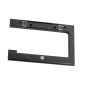 Keuco Edition 400 - Porte-papier toilette, chrome noir 11562130000