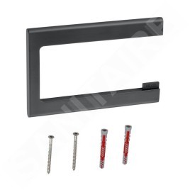 Keuco Edition 400 - Porte-papier toilette, chrome noir 11562130000