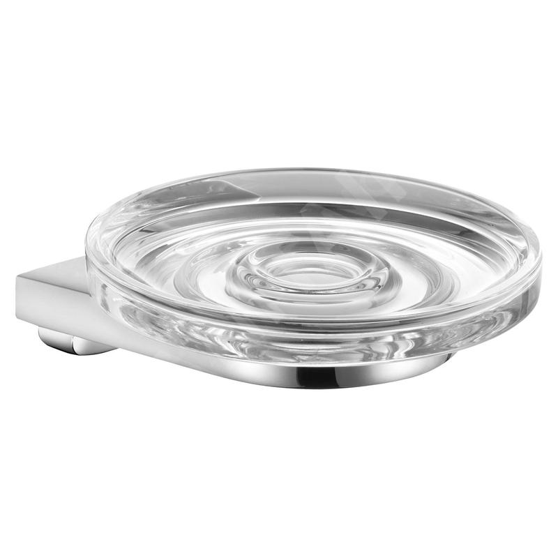 Keuco Collection Moll - Porte-savon avec support, verre/chrome 12755019000