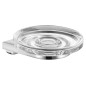 Keuco Collection Moll - Porte-savon avec support, verre/chrome 12755019000