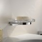 Keuco Collection Moll - Porte-savon avec support, verre/chrome 12755019000
