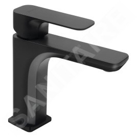 Sapho Spy - Mitigeur de lavabo sans bonde, noir mat PY02/15