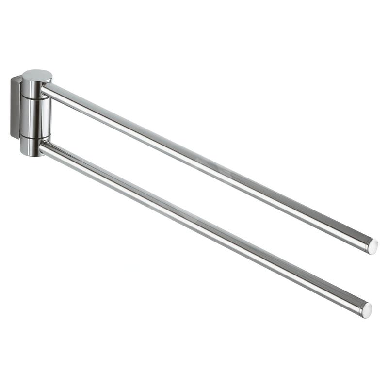 Keuco Plan - Porte-serviettes double, longueur 300 mm, chrome 14919010000