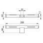 Keuco Plan - Porte-papier toilette, double, chrome 14963010003