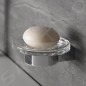 Keuco Plan - Porte-savon avec support, verre/chrome 14955019000