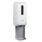 Nimco Programme d'hygiène - Distributeur de gel désinfectant ou de savon sans contact avec bac de récupération, blanc HPI Nimco Programme d'hygiène - Distributeur de gel désinfectant ou de savon sans contact avec bac de récupération, blanc HPI
