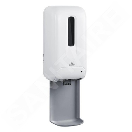 Nimco Programme d'hygiène - Distributeur de solution désinfectante avec bac de récupération, blanc HPI 31S-DR-O