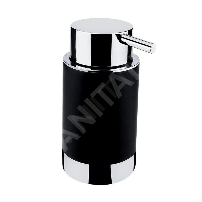 Nimco Lio - Distributeur de savon à poser, noir / chrome Li 25031-90