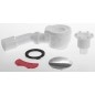 Bruckner Accessoires - Garniture de vidage pour receveurs, chrome 162.540.3