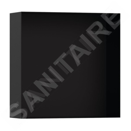 Hansgrohe XtraStoris Minimalistic - Niche murale, 300x300x100 mm, noir mat 56073670