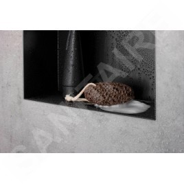 Hansgrohe XtraStoris Minimalistic - Niche murale, 300x300x100 mm, noir mat 56073670