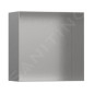 Hansgrohe XtraStoris Minimalistic - Niche murale, 300x300x140 mm, inox brossé 56079800