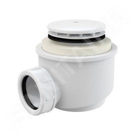 Alcadrain Siphons de baignoire - Garniture de vidage pour receveurs, blanc A47B-50